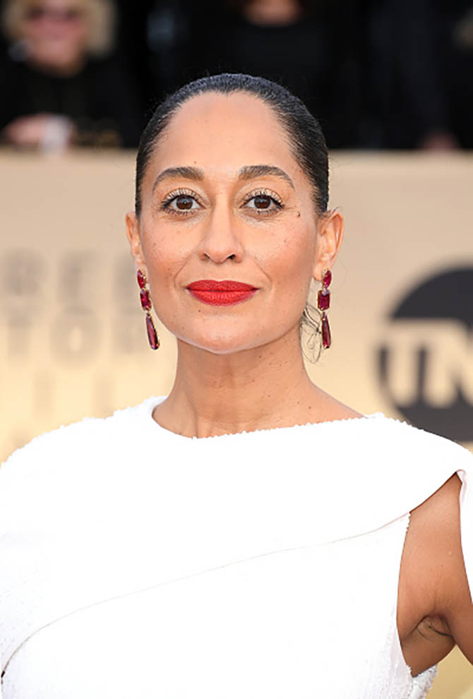 LOS ANGELES, CA - JANUARY 21: Actor Tracee Ellis Ross attends the 24th Annual Screen Actors†Guild Awards at The Shrine Auditorium on January 21, 2018 in Los Angeles, California. (Photo by Steve Granitz/WireImage)