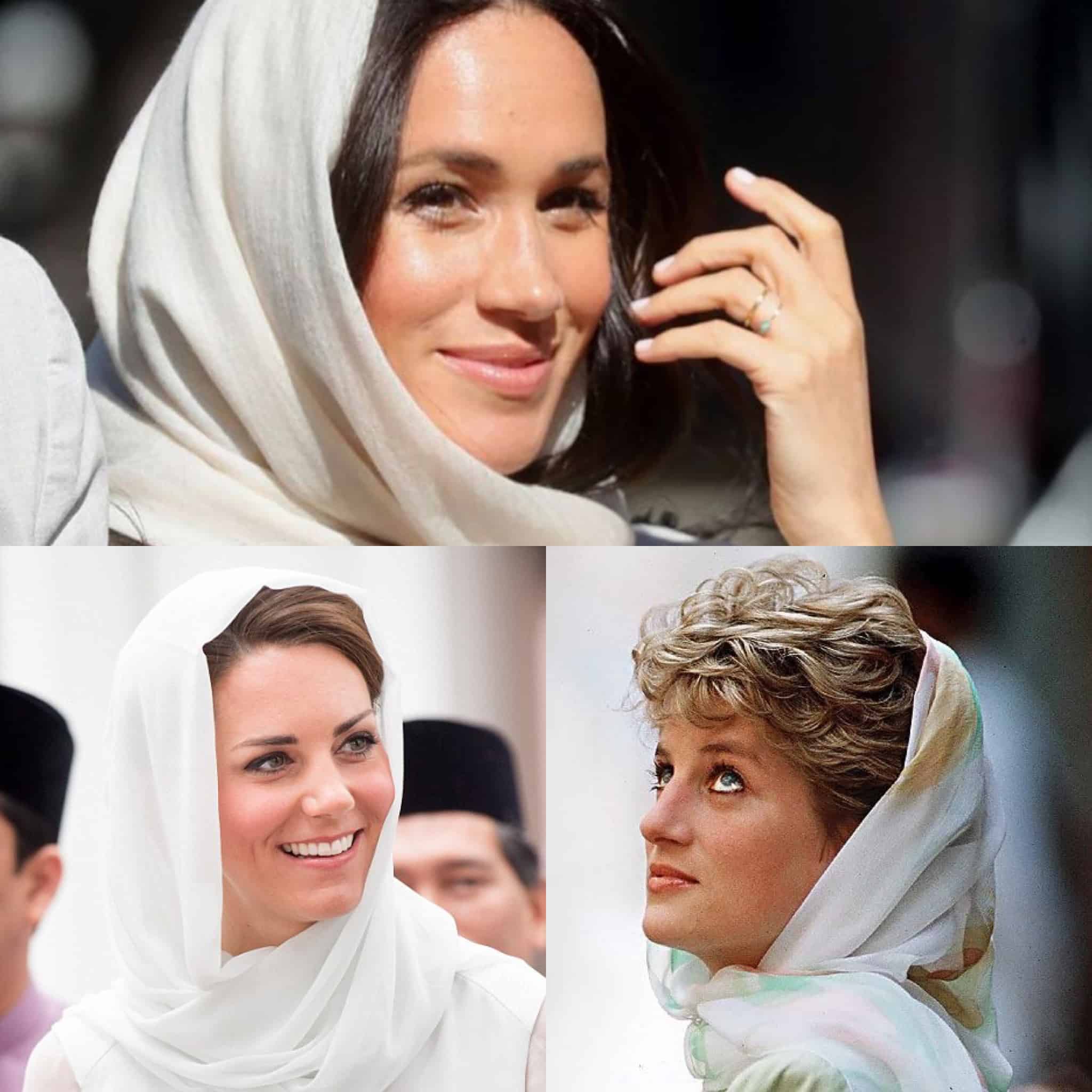 أميرات بريطانيا بالحجاب الإسلامي ،أيهن اجمل