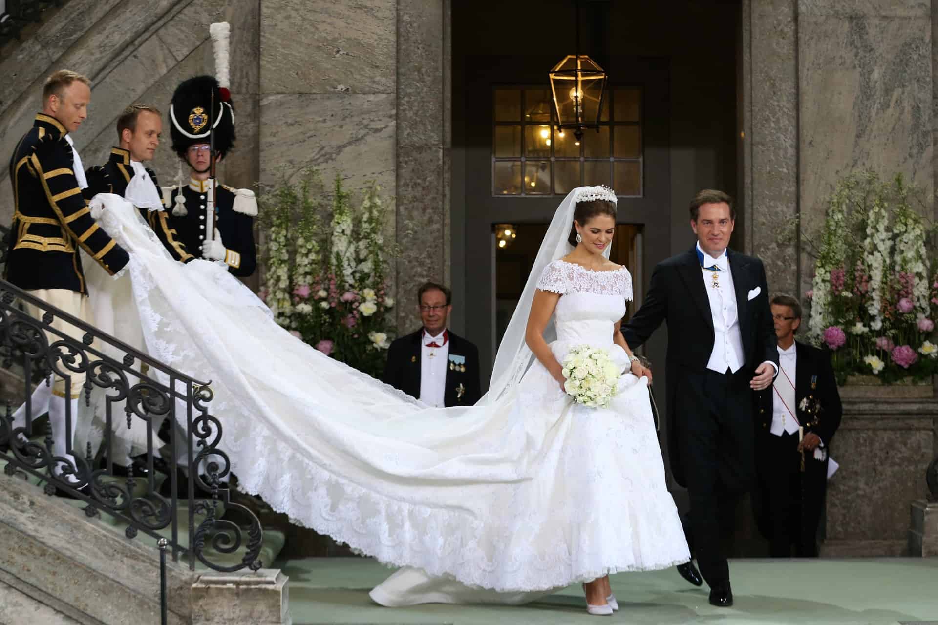 الأميرة مادلين أميرة السويد وزوجها