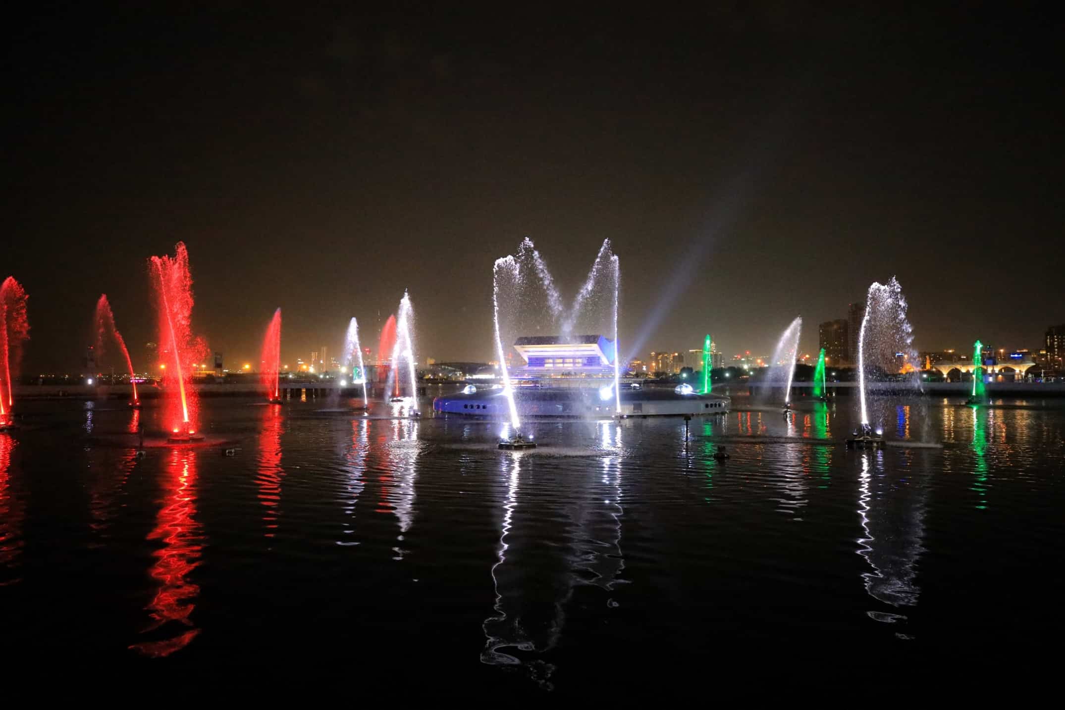 إضاءة أبرز معالم دبي احتفاءً باليوم الوطني الستين لدولة الكويت الشقيقة
