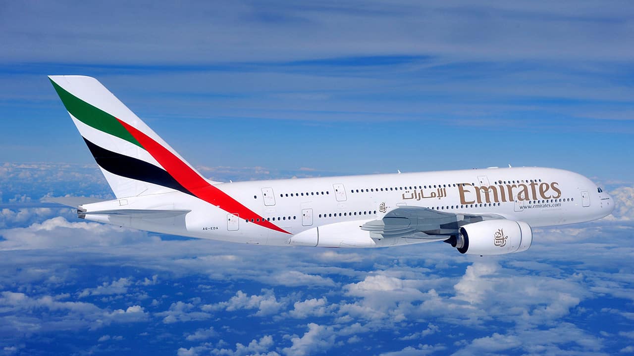 طيران الإمارات» تُتيح للمسافرين 19 دولة دون حجر صحي»