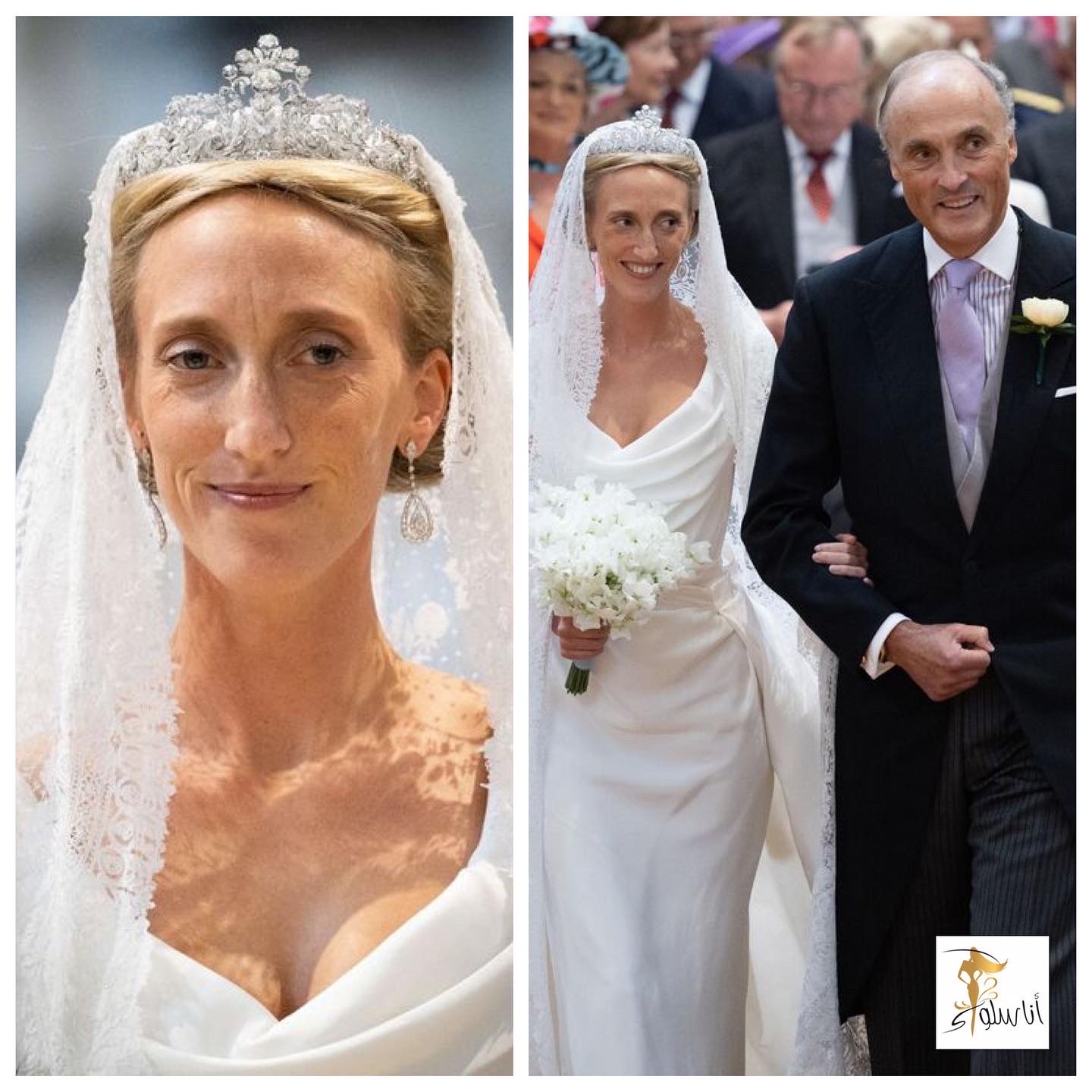 زفاف الاميرة ماريا لورا أميرة بلجيكا من خطيبها المغربي ويليام اسفي