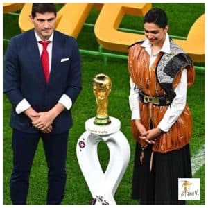ديبيكا بادوكون في حفل ختام كأس العالم في قطر 