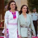 الملكة رانيا وابنتها الأميرة إيمان
